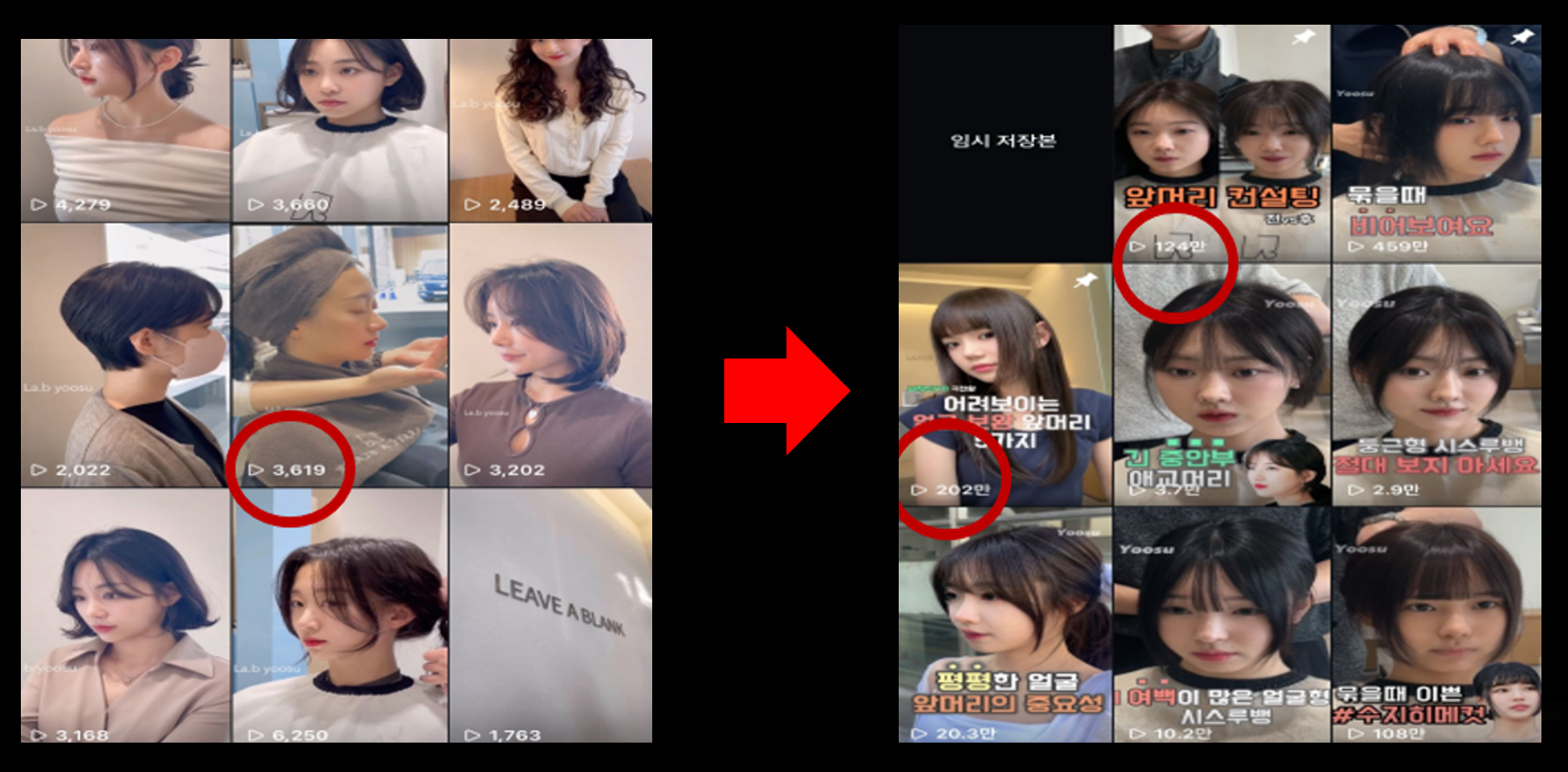 1년 반 후 계정 변화